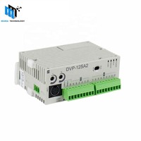 Módulos PLC Delta DVP12SA211T Originales y Nuevos, Serie DVP-SA, 12 Puntos, 24VDC, Controlador Lógico Programable PLC, Puertos RS-232/RS-485 1