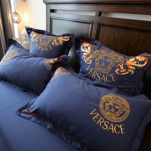 King Size Royaume-Uni en ligne et <span class=keywords><strong>turquoise</strong></span> tissu sac à main couvre-<span class=keywords><strong>lit</strong></span> étui <span class=keywords><strong>bleu</strong></span> marine couette oreiller - Product Image 5