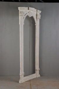 Handcrafted Solid Wood Wall <b>Mirror</b> Natural Wood Finish Decorative Accent <b>Mirror</b> Entryway Bathroom Bedroom Modern Birthday - Product Image 2