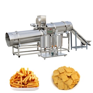 バグルチップ加工機自動フライ食品生産ライン揚げスナック製造機 - Product Image 2