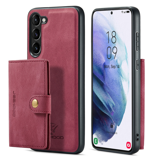 Applicable for Samsung A53 A54 A71 Phone Cases A71 A72 A73 Split Card Holders A34 Card Slots for Note 8 9 protection Cases