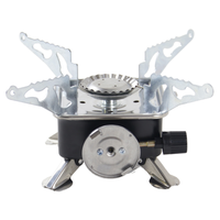 Kit de cuisinière à gaz propane butane léger portable de haute qualité sans danger pour le camping en plein air à usage domestique livré avec une boîte en plastique
