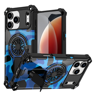 Chống-thả chống sốc bìa cho <span class=keywords><strong>Iphone</strong></span> 17 trường hợp 16 Promax <span class=keywords><strong>Camo</strong></span> mô hình khung từ di động điện thoại di động Trường hợp đối với Samsung s25u - Product Image 4