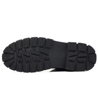 Bottes d'hiver Chukka pour hommes, bottines noires élégantes en cuir pour hommes, bottes de chasse pour hommes
