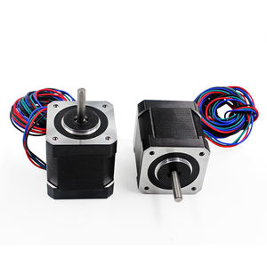Tipo 1,8 grados 1,7 <span class=keywords><strong>a</strong></span> 4 Kgcm Motor paso <span class=keywords><strong>a</strong></span> paso híbrido bifásico 42 mm <span class=keywords><strong>Nema</strong></span> <span class=keywords><strong>17</strong></span> con posicionamiento de coincidencia de origen y sistema de accionamiento - Product Image 5