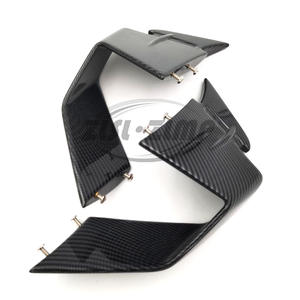 Pour BMW S1000RR 2019-2022 noir mat pièces modifiées plaque latérale aile fixe - Product Image 6