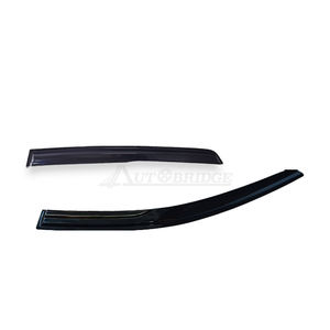 Déflecteurs de fenêtre Nissan Navara 2004-2021 Noir plat Autocollants Déflecteurs de <span class=keywords><strong>vent</strong></span> Garde-pluie 4 pièces - Product Image 1