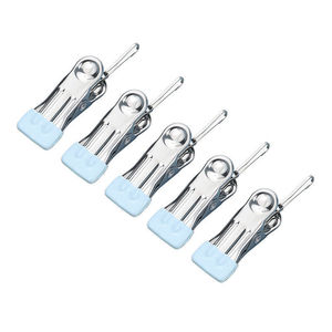 Pince <span class=keywords><strong>à</strong></span> <span class=keywords><strong>linge</strong></span> multifonctionnelle en acier inoxydable, épaissie, haute élasticité, sans couture, antidérapante, vente en gros d'usine - Product Image 5