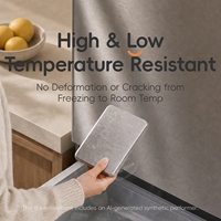 PURECOOK 304 Квадратный лоток для льда из нержавеющей стали, портативная морозильная пластина для кемпинга на открытом воздухе, доска для сохранения продуктов, современный дизайн