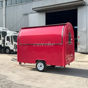 Chariot de rue standard UE pour mini-glaces, bonbons, hot-dogs, frites et snacks – Camion de restauration mobile - Product Image 1