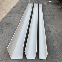 Gouttière de toit industrielle en PRV (polymère renforcé de fibres de verre) imperméable et ignifuge – Durable et résistante à la chaleur pour serres et entrepôts
