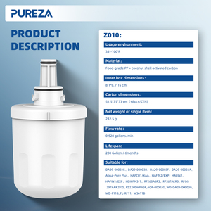 Filtre à eau pour réfrigérateur à usage domestique pour <span class=keywords><strong>Samsung</strong></span> Z010, certifié NSF, avec Da29-00003g DA97-06317A - Product Image 6
