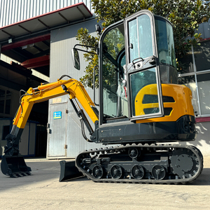 競争力のある価格の2.5トン小型油圧ミニショベル、建設機械用無料アクセサリー付き（ハンマー、オーガー、ドリル） - Product Image 6
