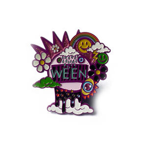 Großhandel Münze Brosche Custom Design Metall Handwerk für Geschenk Harz Anstecknadel Firma Logo Brief Abzeichen Soft/3D Metall Anstecknadel - Product Image 3