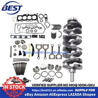 Kit de révision moteur G4KC 2.4L : vilebrequin, bielle, piston, joint, kit de calage pour Hyundai Kia