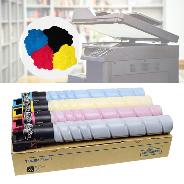 TMS Compatible with Konica Minolta Bizhub TN328 C250i C300i C360i Toner Cartridge Copier Toner MSDS Certified Cartridges