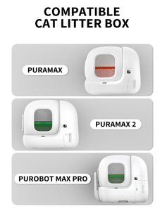 Sacs à déchets de remplacement PETKIT pour litière automatique pour chat PuraMax 2/PUROBOT <span class=keywords><strong>Max</strong></span> Pro - 5 rouleaux - Product Image 3