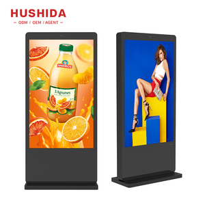 32 43 50 55 65 75 inch ngoài trời tầng thường vụ quảng cáo Totem với LCD hiển thị tầng đứng cho ngoài trời - Product Image 2