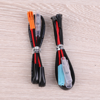 Adaptadores de Señal de Giro de 2 Cables para Motocicleta, Conector de Enchufe, Cables de Luz, Repuesto para Honda CB CBR CRF CTX NC MSX CMX