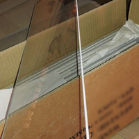 Persiennes en verre flotté transparent de 5mm 6mm Volets fenêtres