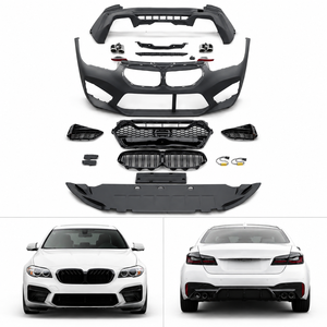 Kit Carrozzeria Stile X3M per <span class=keywords><strong>BMW</strong></span> <span class=keywords><strong>X1</strong></span> F48 F49 2016-2022, Paraurti Anteriore e Posteriore in PP, Griglia Frontale, Parti Carrozzeria Auto all'Ingrosso - Product Image 1