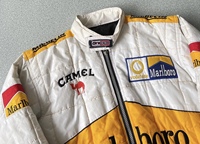 Veste de moto d'hiver matelassée avec logo brodé sur mesure pour hommes veste de course Nascar épaisse et vintage pour hommes