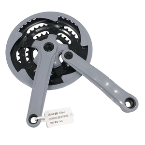 高品质钢制自行车链条、链轮和牙盘组 <span class=keywords><strong>28</strong></span>/<span class=keywords><strong>38</strong></span>/48Tx165mm 适用于山地自行车 - Product Image 2