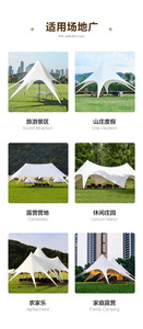 Carpa para Eventos, Toldo Impermeable de Oxford 900D, Resistente, 10x15m 6x10m, para Fiestas al Aire Libre, Bodas, Comercial, Protección Solar, 4m de Altura - Product Image 6