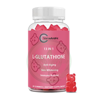 Suppléments L-Glutathion 13 en 1 de marque privée OEM Bonbons sans sucre pour blanchir la peau des adultes et renforcer l'immunité