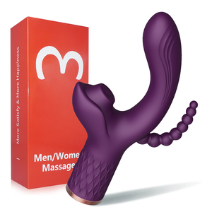 Thở hổn hển rabbit rung 3 trong 1 kích thích vỗ tình dục Vibrator đồ chơi cho nữ - Product Image 6