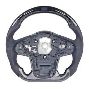Produit le plus vendu Volant en cuir Nappa supra 20 LED Racing Volant de course en carbone pour supra Fibre de carbone - Product Image 1