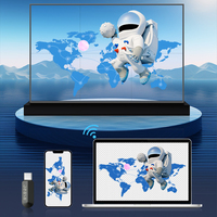 Ultra-mince Vertical OLED Épissage Transparent TV HD Smart Touch Affichage Publicitaire Auto-éclairage LCD Affichages de signalisation numérique