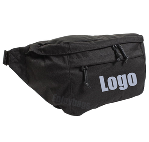 Sac banane unisexe <span class=keywords><strong>WATERFLY</strong></span> en polyester, motif lettres, forme boîte, fermeture éclair, résistant à l'eau, grand format, pour la randonnée et le sport, compatible tous téléphones - Product Image 1