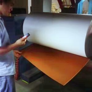 Vizlent 250um Thickness Cold Pe Waterproof Resistant High Temperature Strong Rubber Adhesive Vulcanized Tire Label Material - Product Image 5