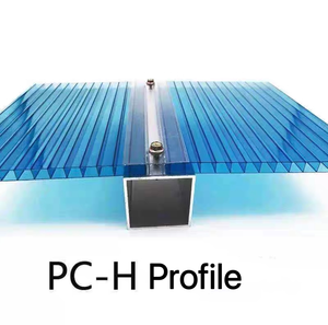 Plaques en <span class=keywords><strong>polycarbonate</strong></span> alvéolé transparentes de 10 mm pour usage extérieur moderne, protection UV, garantie 10 ans, matériau 100 % vierge - Product Image 5