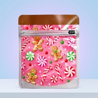 Sacs à fermeture éclair transparents en BOPP/PE avec impression de logo personnalisée pour l'emballage alimentaire, les bijoux et les petits articles de vente au détail