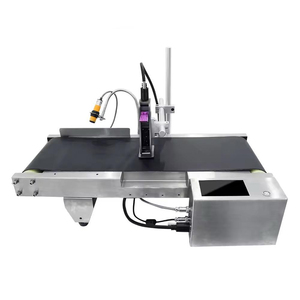 Imprimante jet d'encre TIJ en ligne avec convoyeur - Imprimez du texte, des dates, des codes QR et des images sur plusieurs surfaces avec <span class=keywords><strong>de</strong></span> l'encre à séchage rapide - Product Image 4