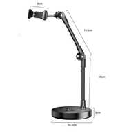 Support de téléphone de bureau multifonctionnel pliable et flexible pour la maison et le bureau, fourni par un fabricant chinois