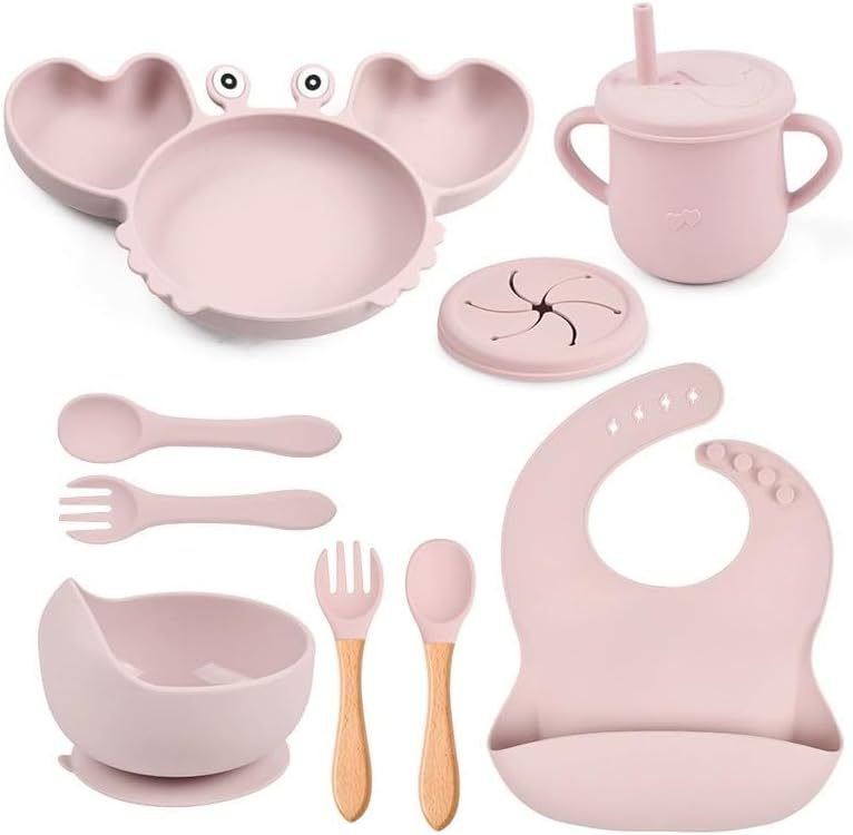 Eco Friendly Silicone Tableware Set Heat