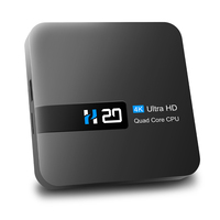 TV Box Inteligente 2.4G WiFi H20 RK3328A, Reproductor Multimedia Android 10.0, 2GB 16GB, Decodificador 1080P
