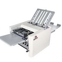 Machine à plier le papier entièrement automatique BYON ZY-G3, pliage croisé, format A3, alimentation continue automatique, réglage à 10 vitesses, 500 feuilles