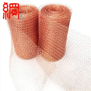 Copper Knitted Wire Mesh Tapes Manufacturer & Supplier