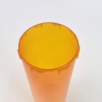Ventes en gros de flacons de médicaments en plastique PP, flacons résistants aux enfants, flacons de médicaments en capsule avec bouchon réversible