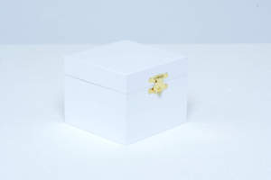 Siempre brillante venta al por mayor de alta calidad de lujo personalizado Color cuadrado de madera MDF 4 pulgadas manivela unicornio Arco Iris caja de música - Product Image 3