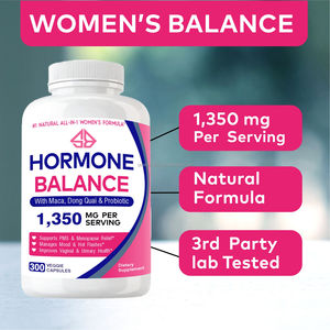Probióticos para el Equilibrio Hormonal y Suplemento de Dong Quai, Apoyo a la Belleza y al Sistema Inmunológico, 300 Cápsulas para Mujeres - Product Image 3
