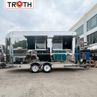 Truth Coffee Food Truck Voll Ausgestattete Mobile Kaffeeküche für Getränke, Desserts, Backwaren und Outdoor-Catering-Geschäft