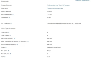 Procesador de Alto Rendimiento para Computadora <span class=keywords><strong>I5</strong></span> <span class=keywords><strong>7500</strong></span> <span class=keywords><strong>CPU</strong></span> <span class=keywords><strong>Intel</strong></span> <span class=keywords><strong>Core</strong></span> <span class=keywords><strong>I5</strong></span> de 7ª Generación al por Mayor - Product Image 3