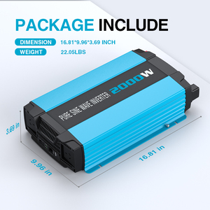 2000 Wát tinh khiết Sine Wave năng lượng mặt trời <span class=keywords><strong>Inverter</strong></span> Power <span class=keywords><strong>Inverter</strong></span> cho chì-axit pin và LiFePO4 <span class=keywords><strong>2K</strong></span> <span class=keywords><strong>Watt</strong></span> - Product Image 6