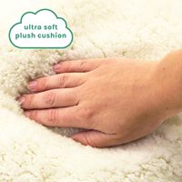 Lit pour chat en corde de coton tressée ovale avec coussin en peluche doux, panier de couchage respirant pour chats d'intérieur de petite et moyenne taille
