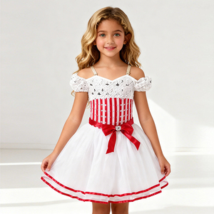 Lindo Tutú Brillante <span class=keywords><strong>Annie</strong></span> para Niñas, Falda de Ballet Profesional, Disfraz de Danza, Poliéster/Rayón, En Existencia - Product Image 4